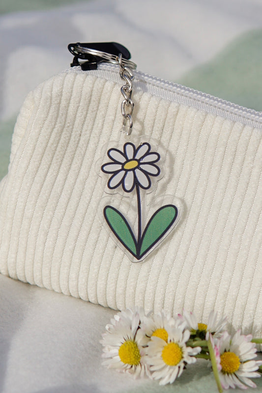Daisy keyring