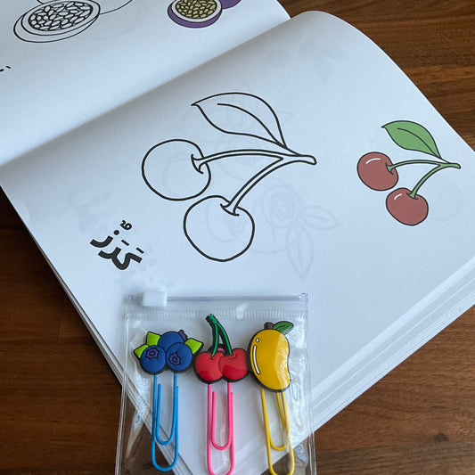 Fruits paper clips 1
