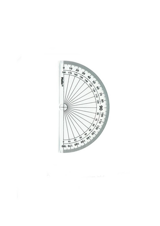 Helix Blue Protractor Ruler Maths tools – LEAGO