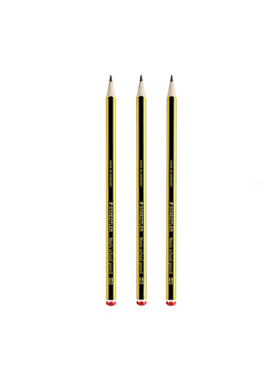 3 x Staedler Noris pencils HB