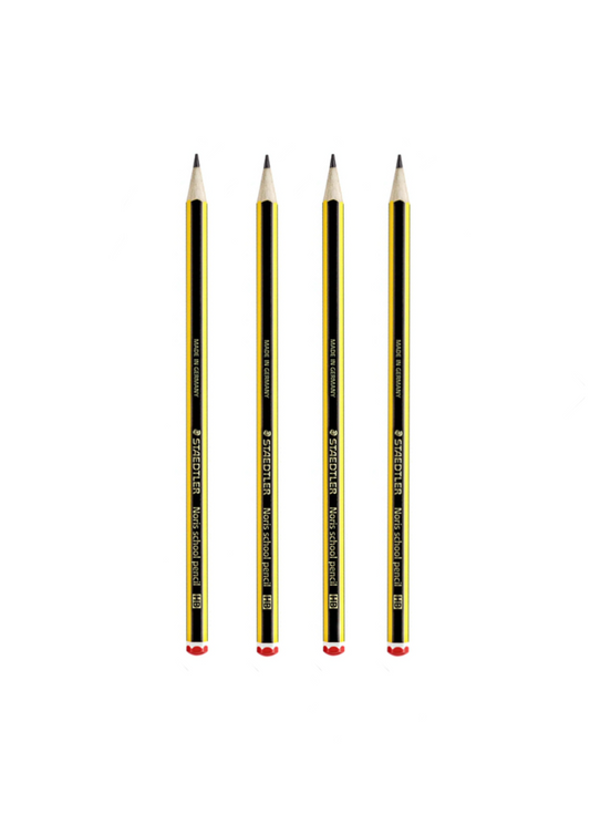 4 x Staedler Noris pencils HB